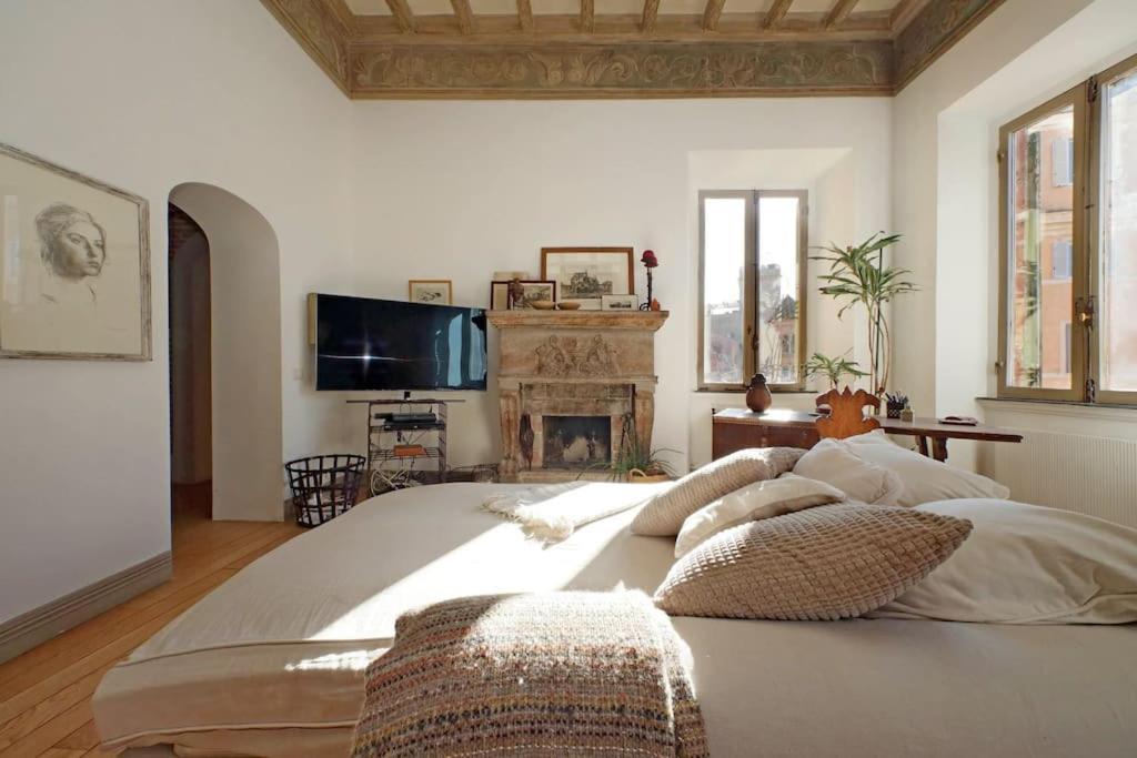 Apartamento Piscinula Roma Exterior foto